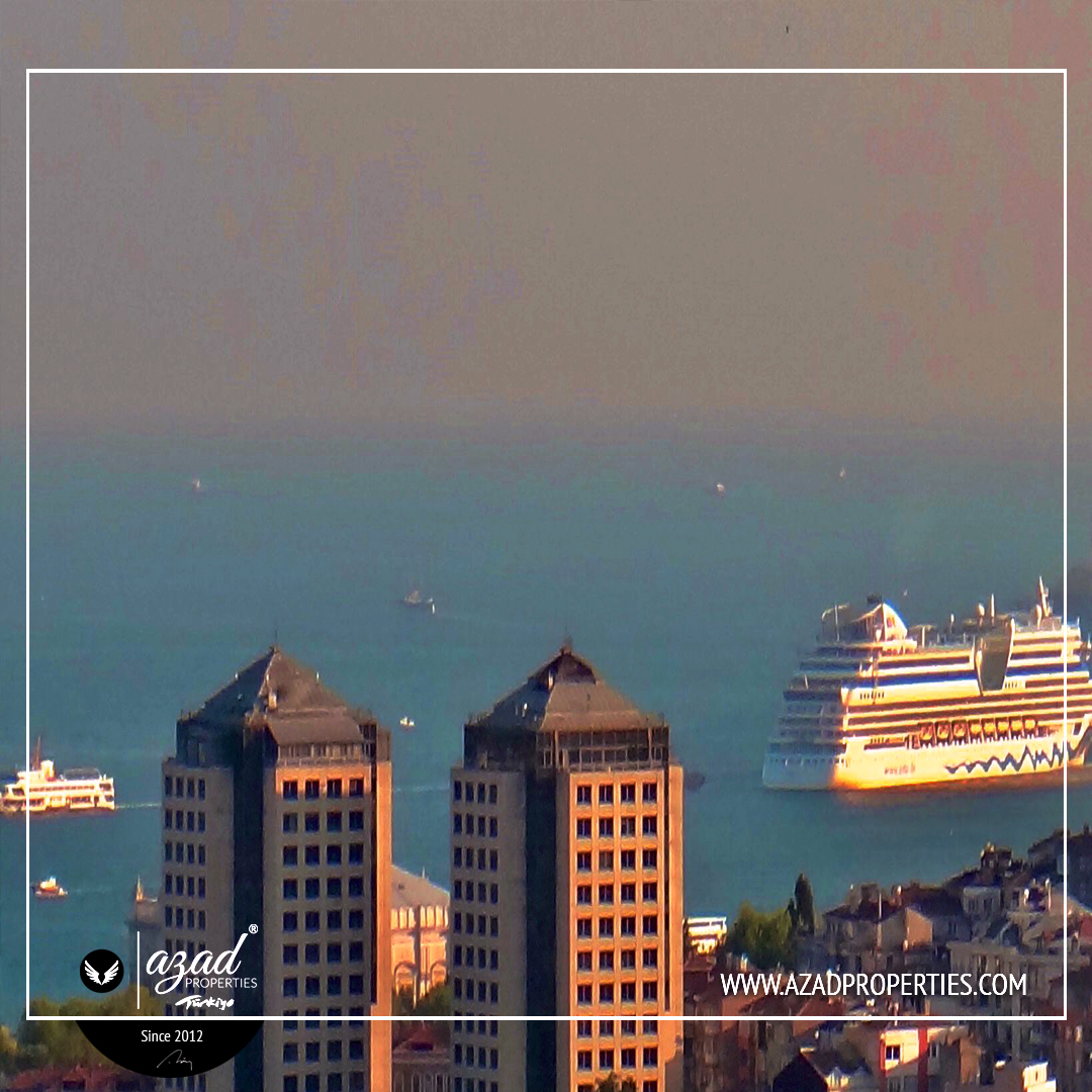 Stunning Bosphorus Sea View 2+1 in Besiktas - SH 34339
