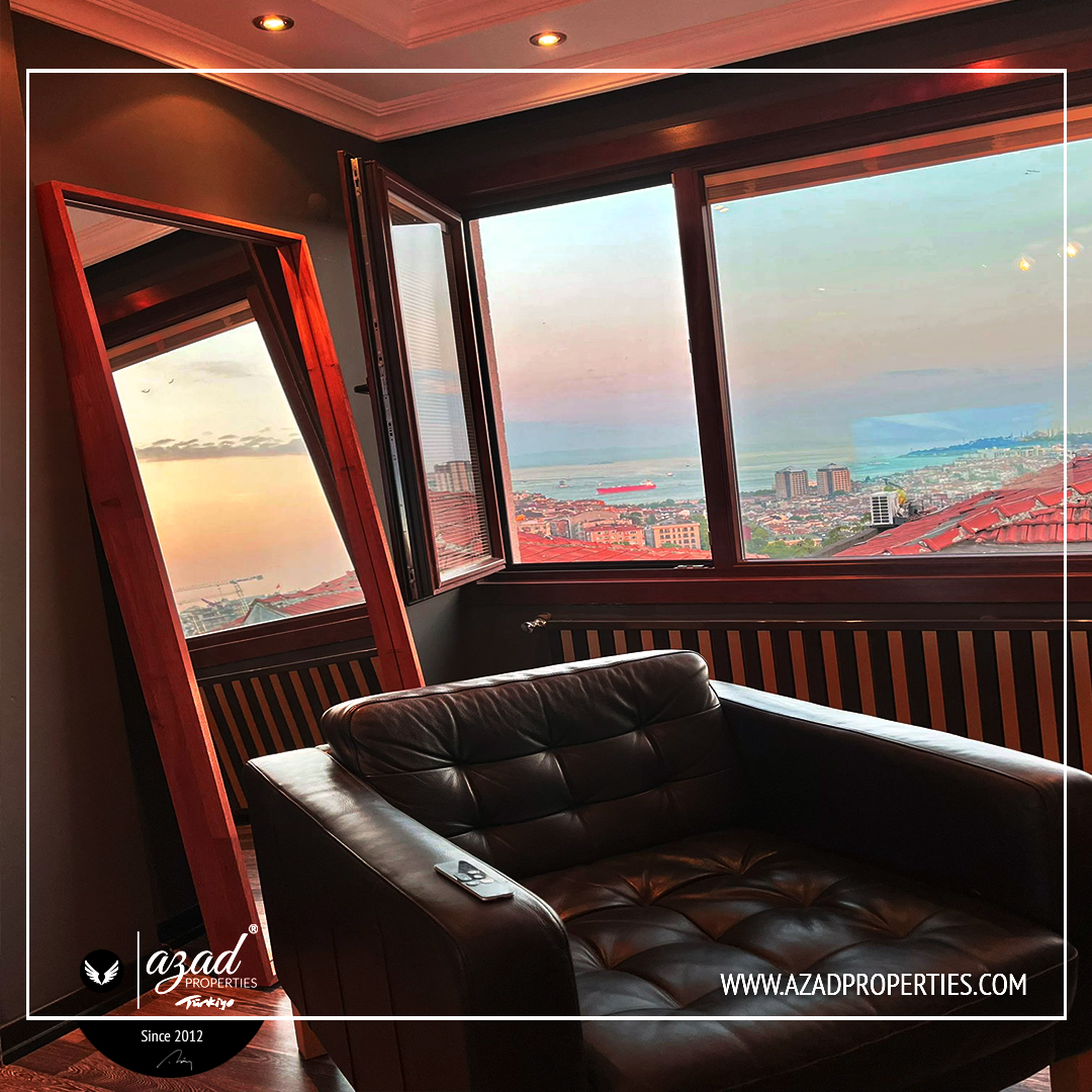 Stunning Bosphorus Sea View 2+1 in Besiktas - SH 34339