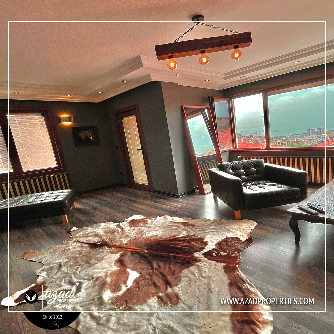 Stunning Bosphorus Sea View 2+1 in Besiktas - SH 34339