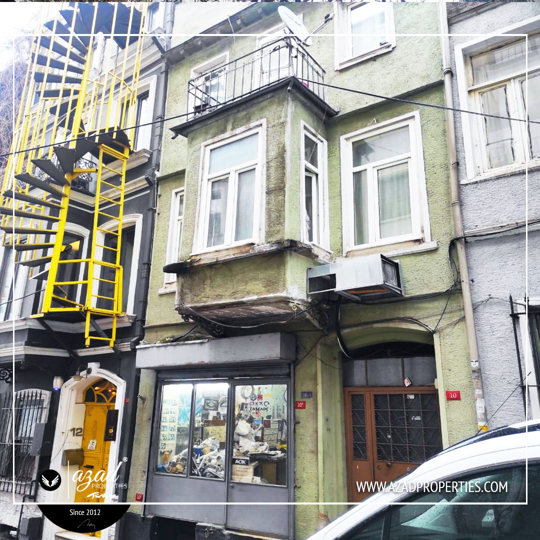 Balik 3 Floors Building in Taksim - SH 34294