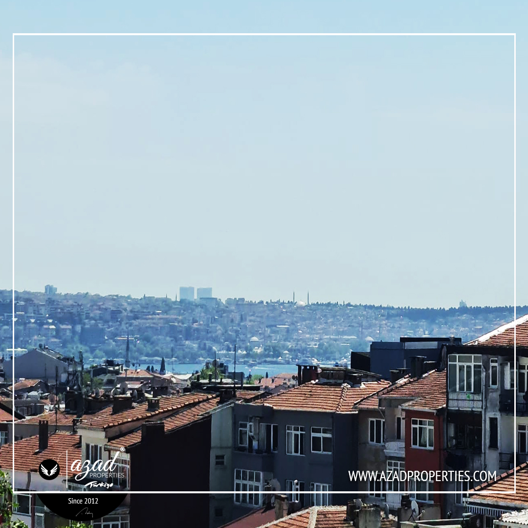 3+1 Bosphorus view in Şişli- SH 34308