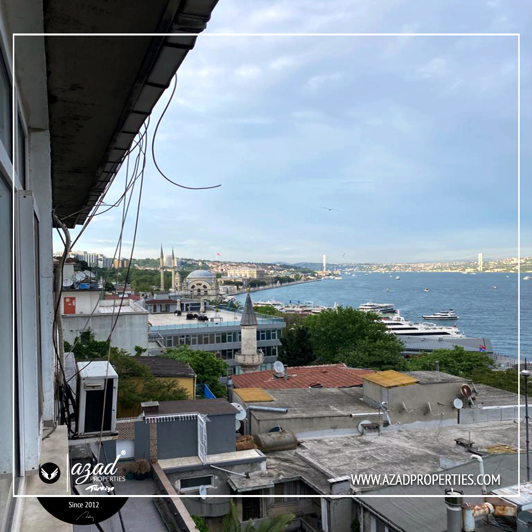 3+1 Panaromic Sea View in Beyoğlu - SH 34332