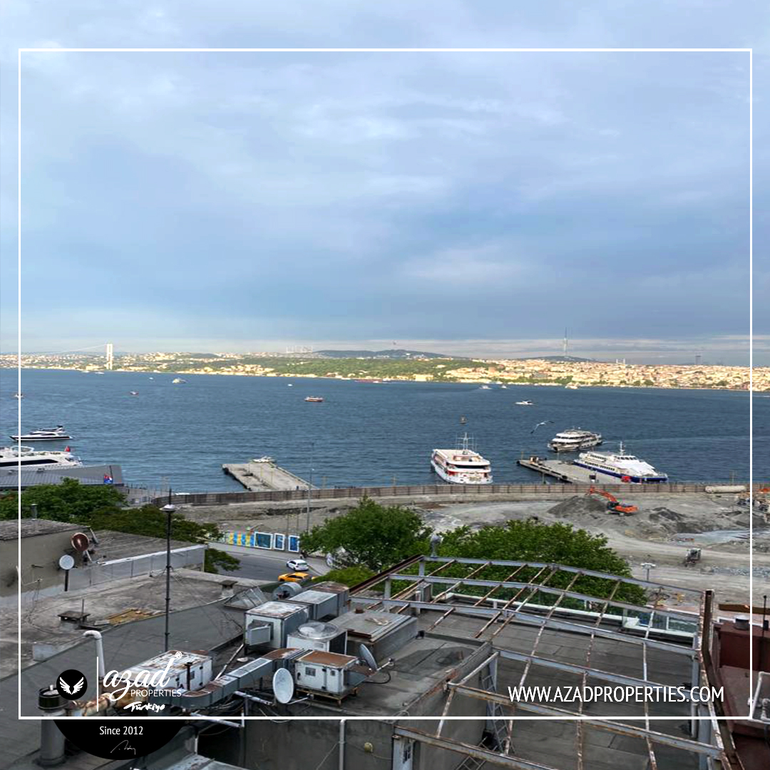 3+1 Panaromic Sea View in Beyoğlu - SH 34332