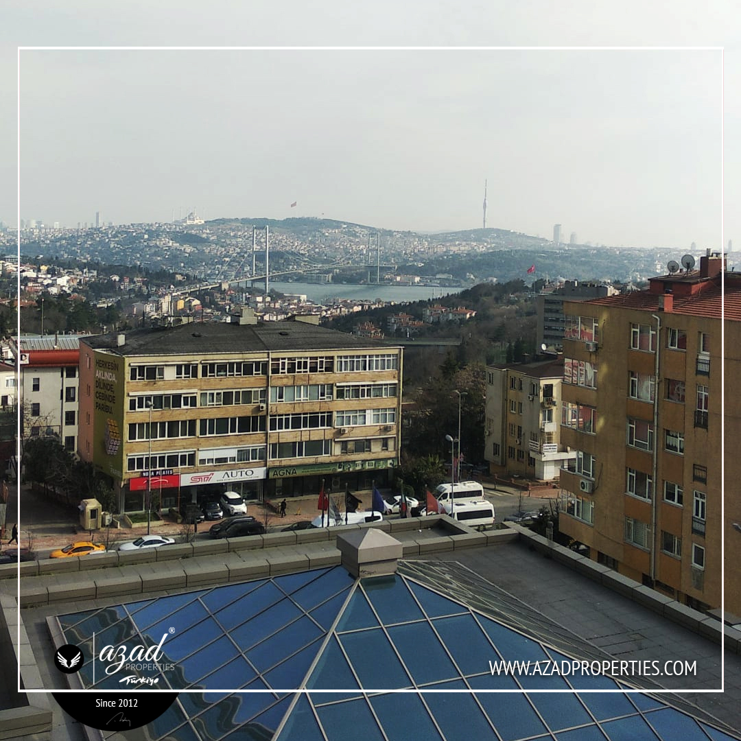 Bosphorus View 3+1 Apartment in Besiktaş - SH 34346